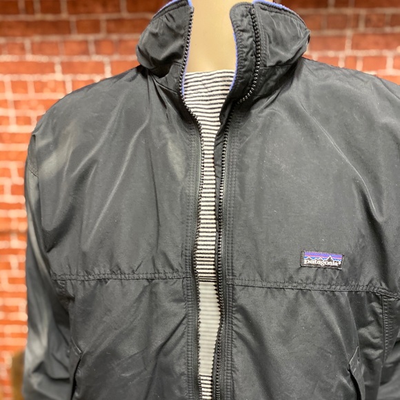Patagonia vintage black nylon jacket size L - Picture 11 of 14